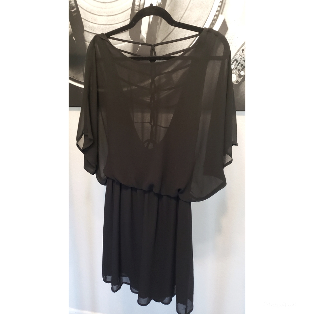 Sexy Little Black Cocktail Dress